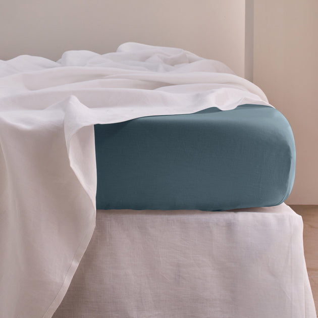 Linen Fitted Bed Sheets UK Linenshed UK