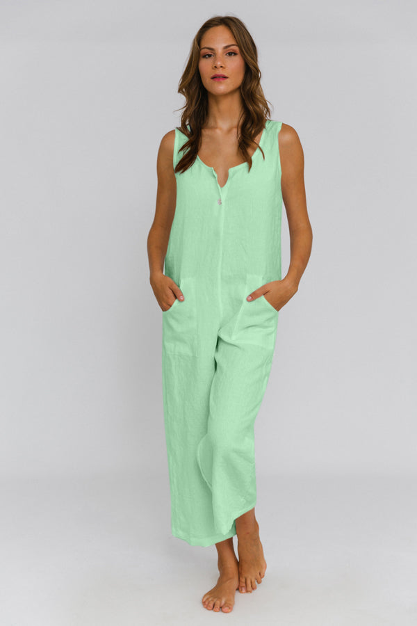 Mint green jumpsuit online