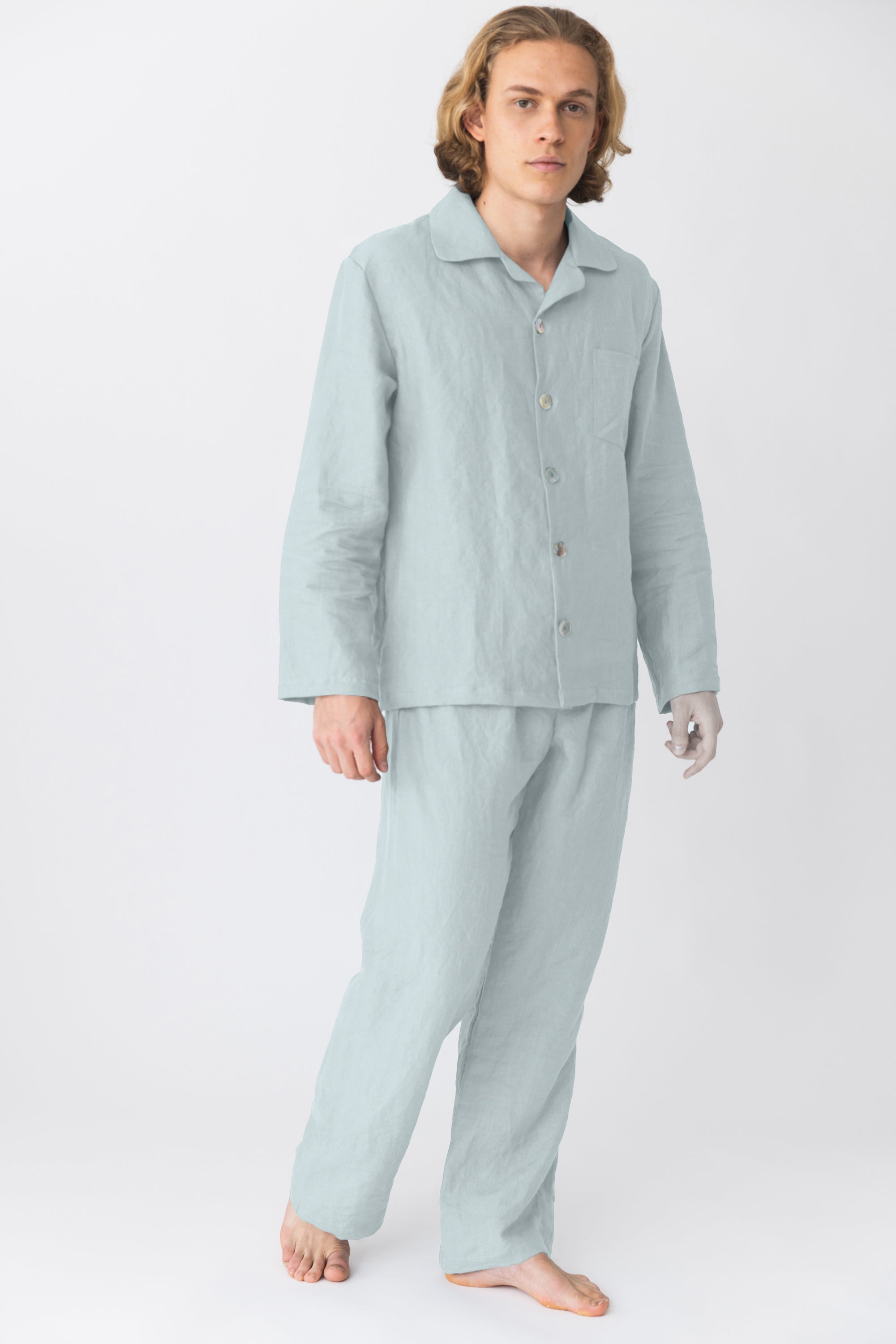 Men's Linen Pajamas Trousers