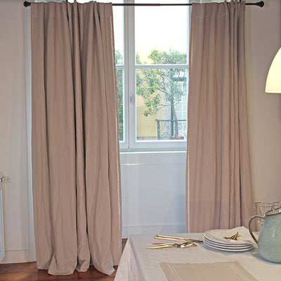 What is the best lining for linen curtains?