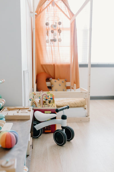 DIY decor idea: create a linen canopy