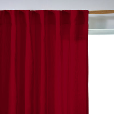 Rideau lin lavé non doublé sur mesure Bordeaux