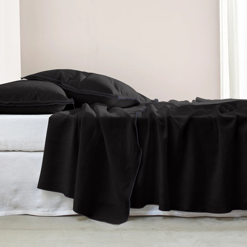 drap plat bord bourdon Encre Noire