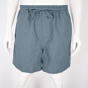 Linen pajama shorts for men “Emanuel” French Blue