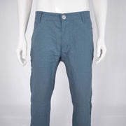 Linen pants "Flavio" French Blue - Linenshed