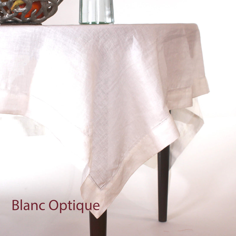 Nappe en lin ajouré