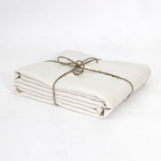 Chalk Fitted Sheet Folded