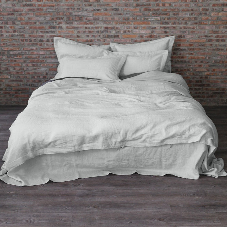  Pre-washed Linen Duvet Cover Stone Gray