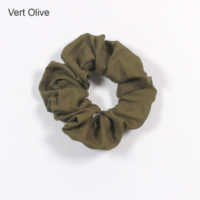 Chouchous en lin lavé #colour_olive-verte