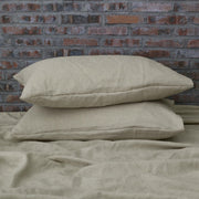 Housewife Linen Pillowcases Pair Natural Undyed