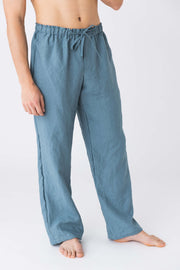 Back Detail Of The Mens Linen Pajamas Pants Online