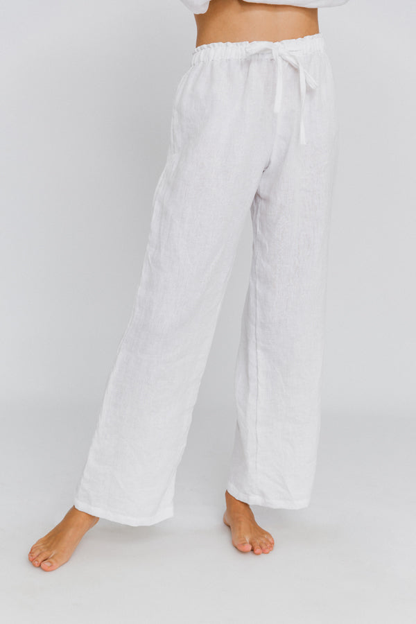 Washed Linen Pajamas Trousers “Any”