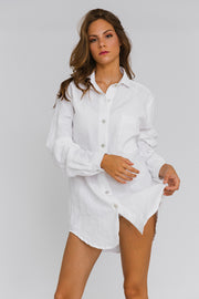 Casual Linen Men's Style Shirt For Women "Eva"