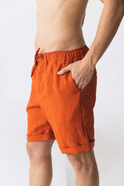  Casual shorts in soft linen “Rafael”