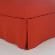 Split corner bed skirt #colour_corail