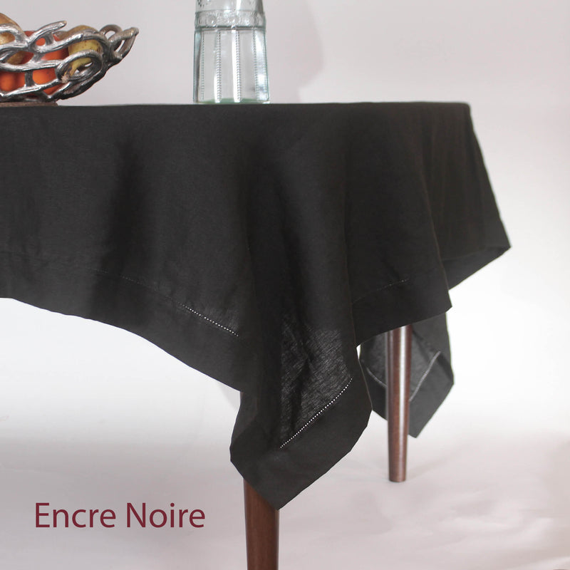 Nappe en lin ajouré (ronde sur mesure)