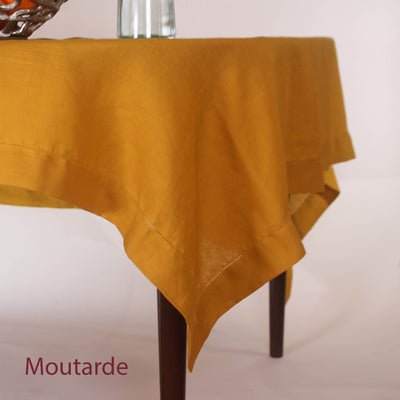 Nappe en lin ajouré#colour_moutarde