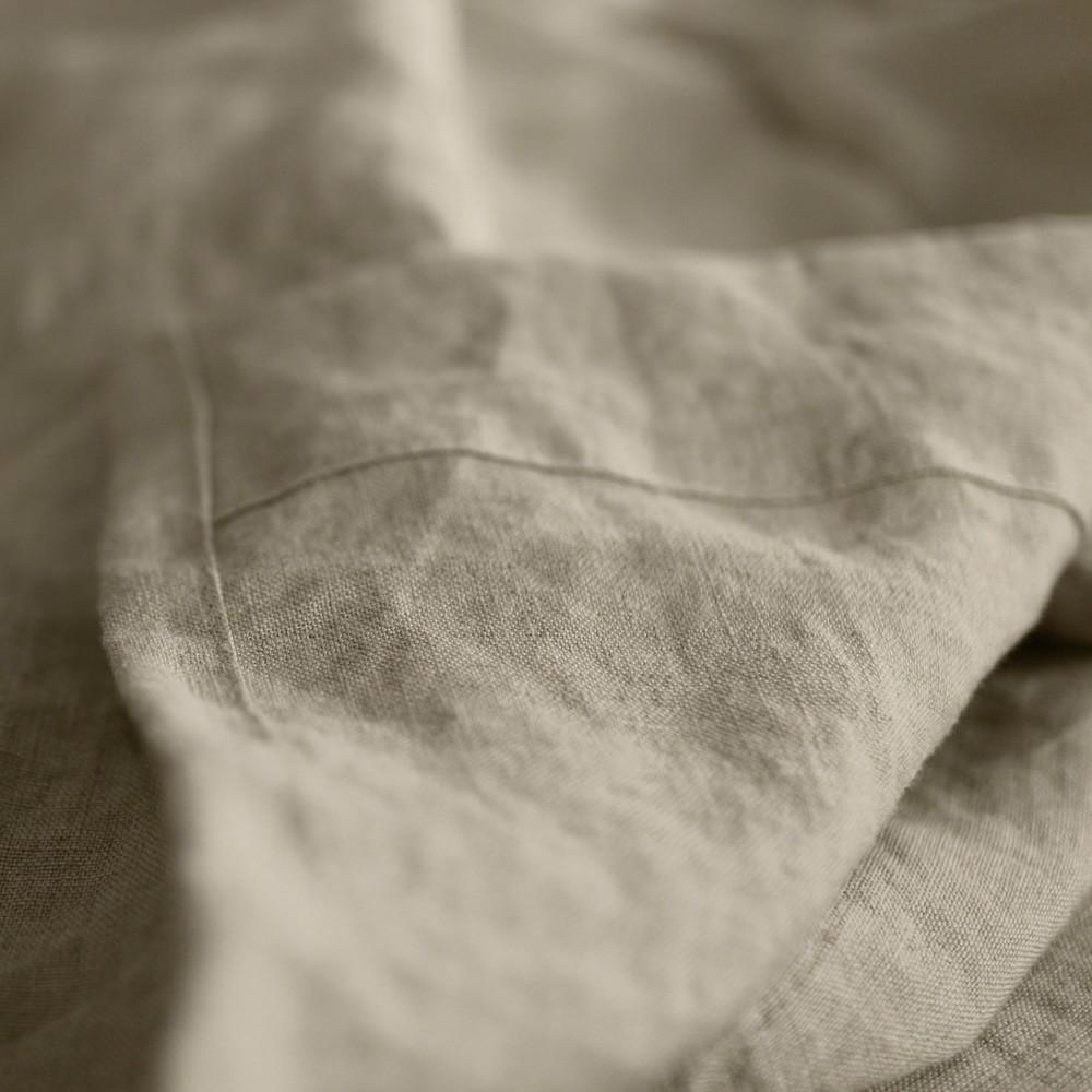 Undyed Linen Flat Sheet – Linenshed UK