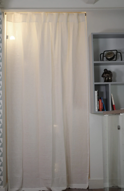 Sales! Pure Washed Linen Curtain Drapery