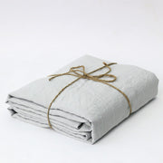 Light Grey Linen Quilt Cover 