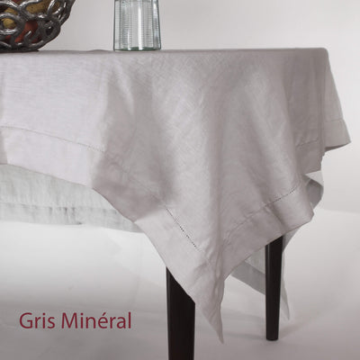 Nappe en lin ajouré (ronde sur mesure)#colour_gris-mineral