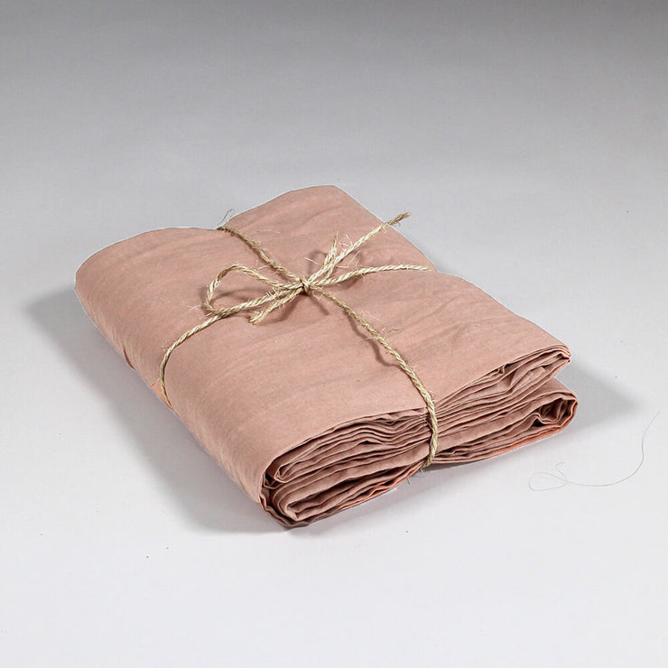 Flat Sheet Nude folded - Linenshed