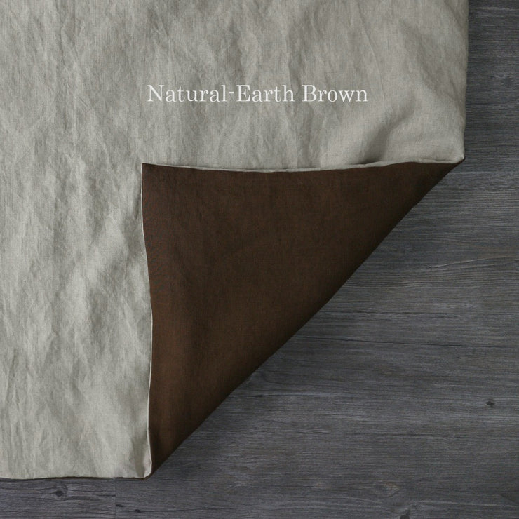 Two Tones Duvet Cover Natural-Earth